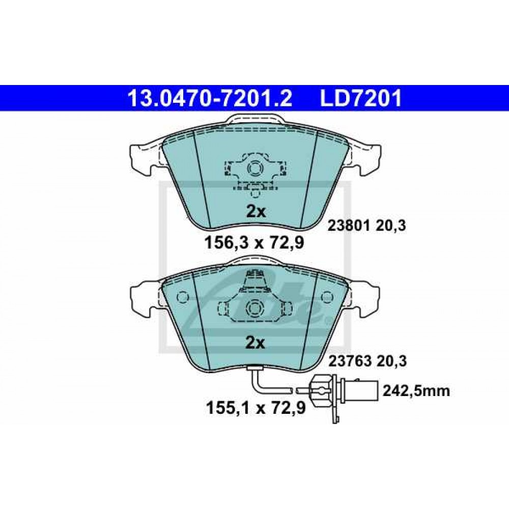 LD7201 - AUDI A4 (B6/B7) (01-08)