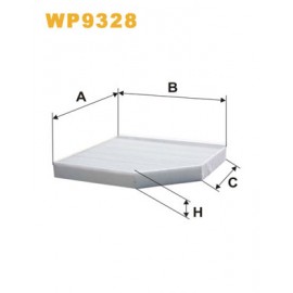 WP9328 ΦΙΛΤ ΚΑΜΠΙΝΑΣ AUDI A4 (B8/8K), A5 (8T), Q5 (8R)
